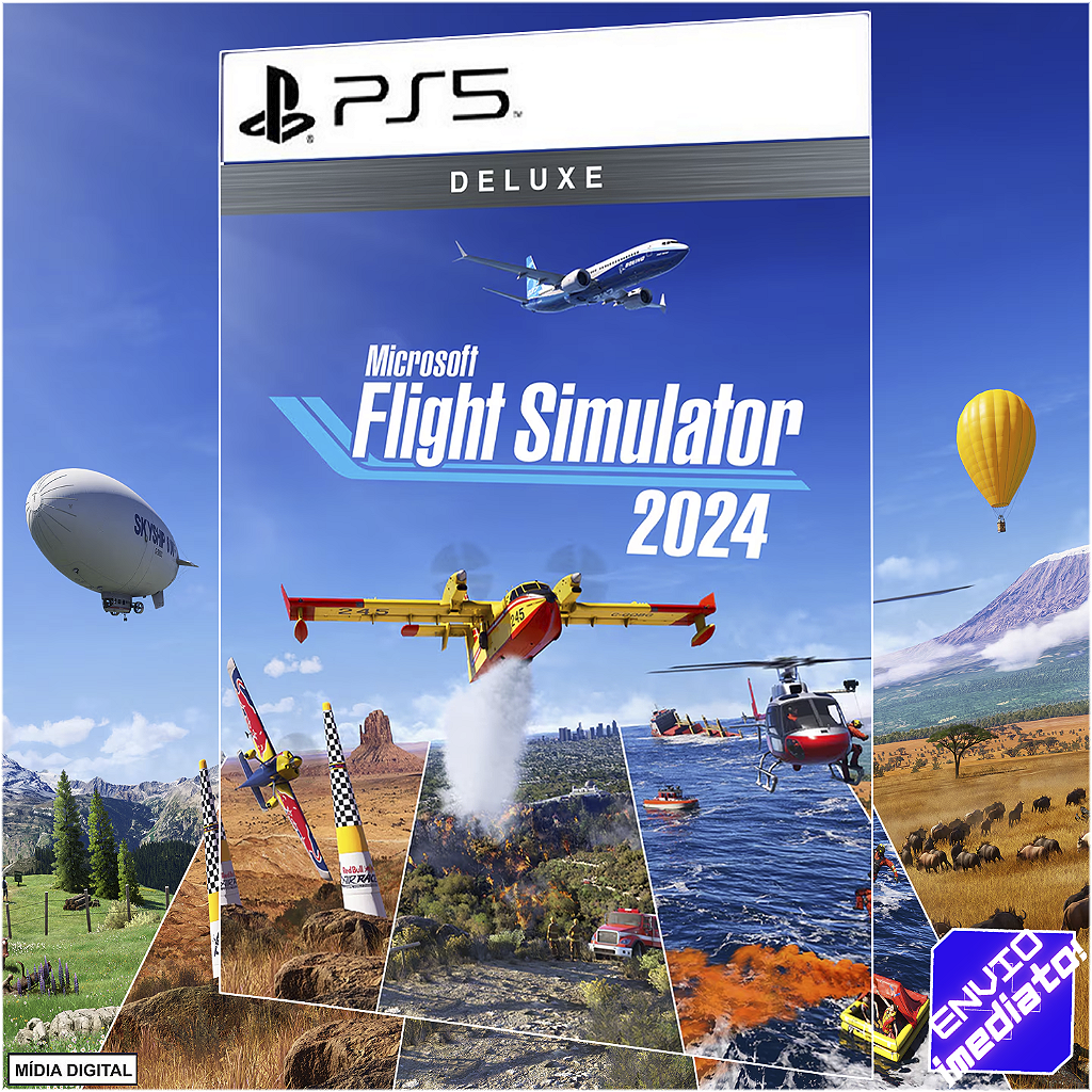 Microsoft Flight Simulator 2024 Deluxe Edition PS5 Digital